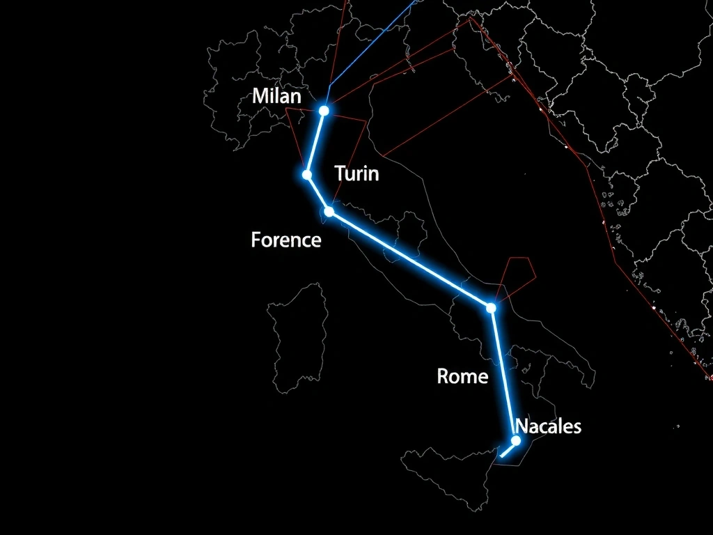 Mappa di copertura 5G Italia